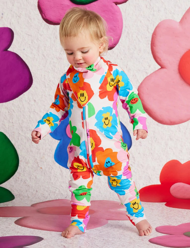 Halcyon Nights: Long Sleeve Romper Hej Blomma!