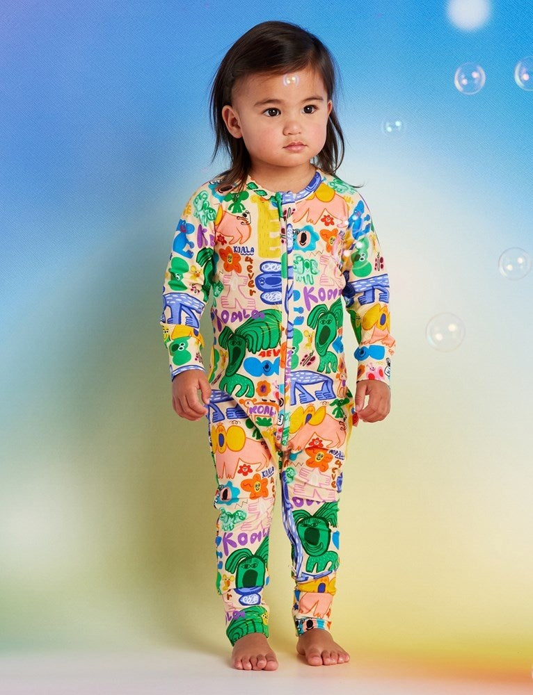 Halcyon Nights: Long Sleeve Romper Koala 4ever