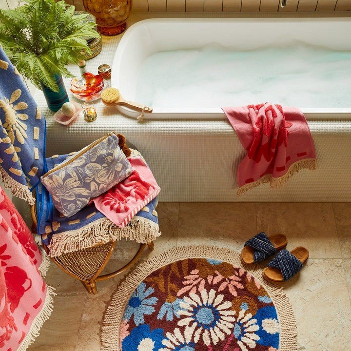 Sage and Clare: Aja Hand Towel - Posy