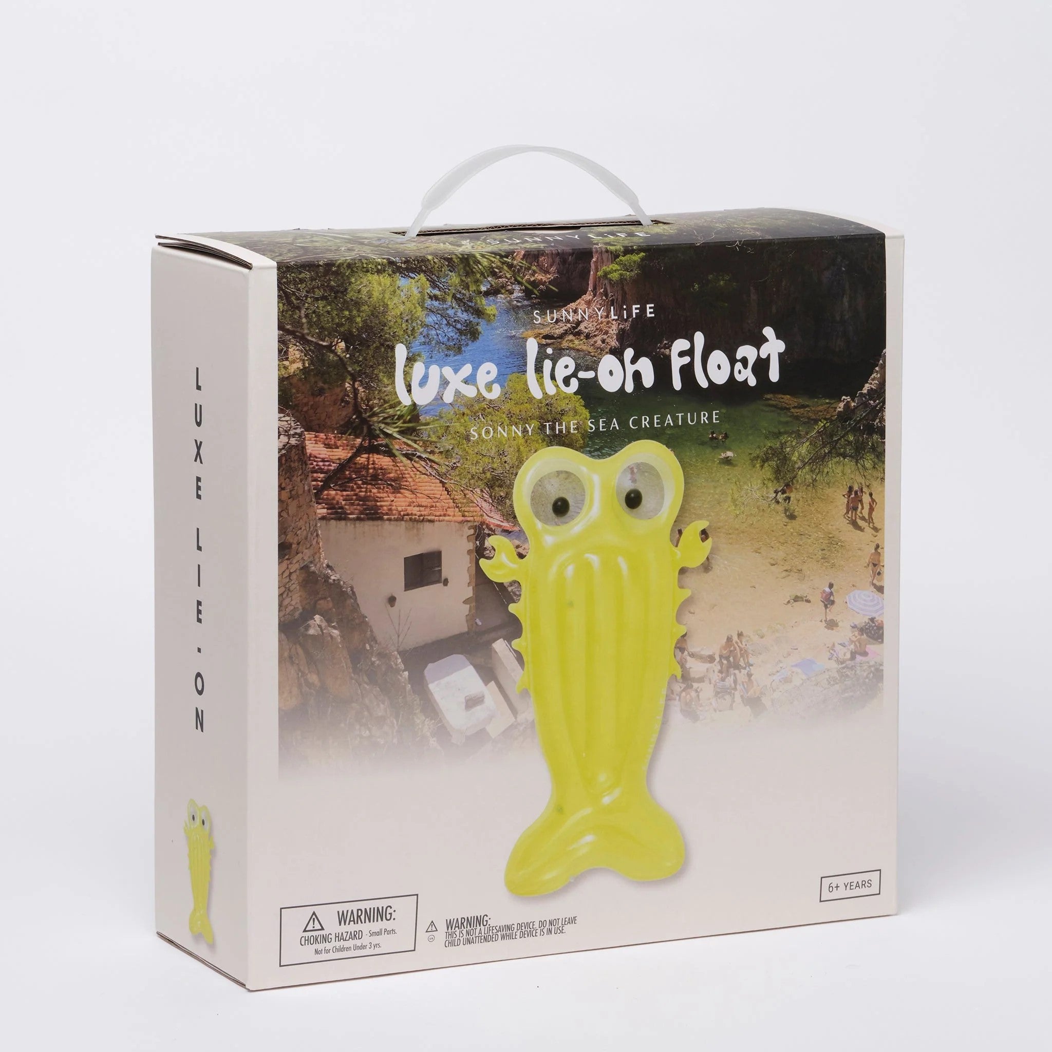 Sunnylife: Luxe Lie-On Float Sonny the Sea Creature Citrus