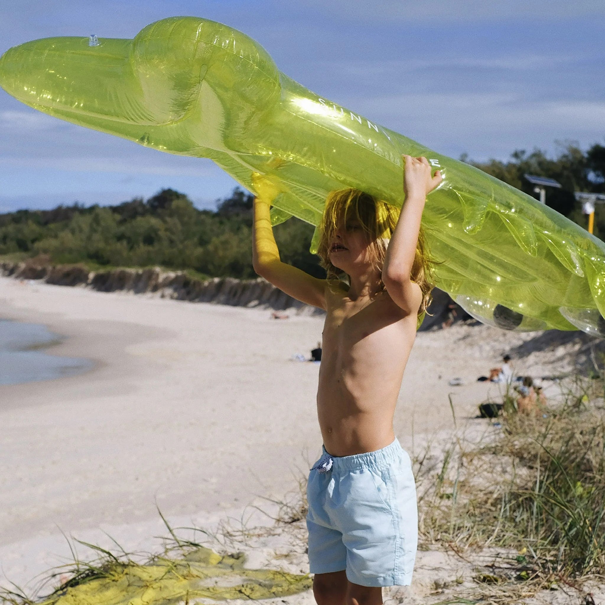 Sunnylife: Luxe Lie-On Float Sonny the Sea Creature Citrus