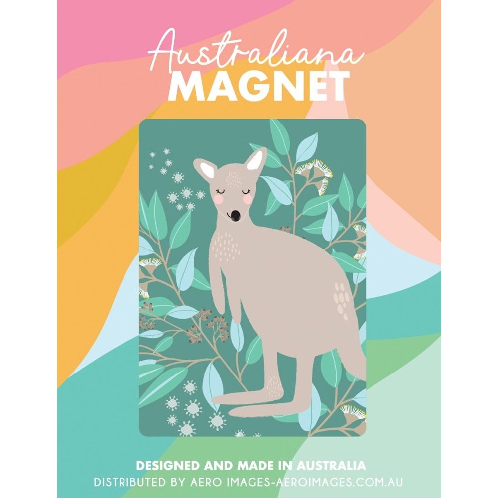 Aero Images Decorative Magnet - Kangaroo