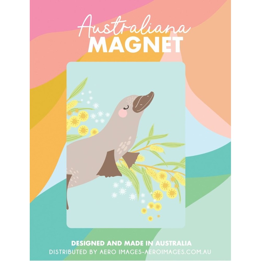 Aero Images Australiana Magnet - Platypus