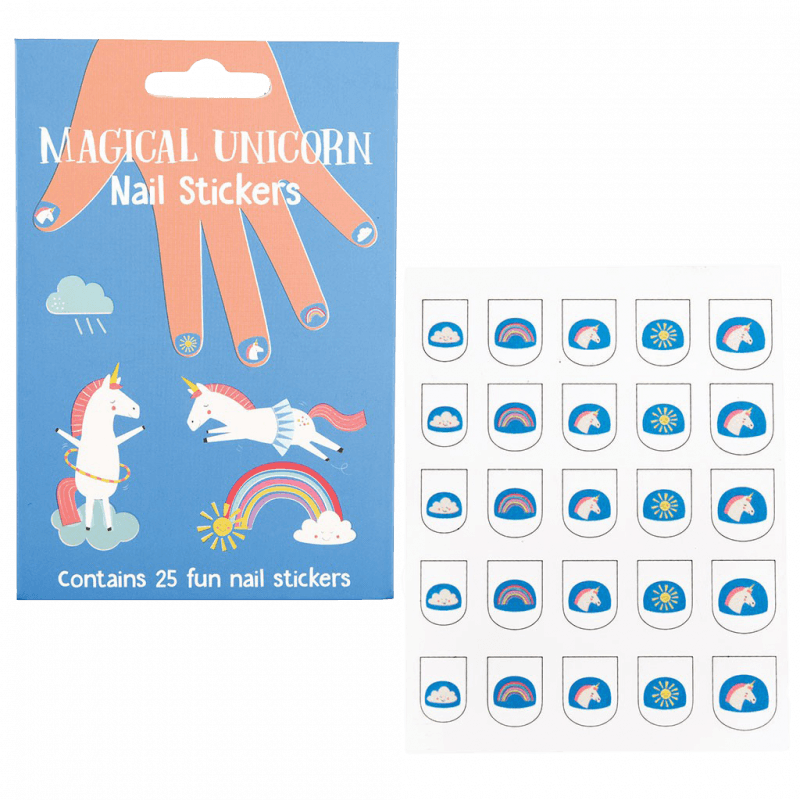 Rex London Magical Unicorn Nail Stickers