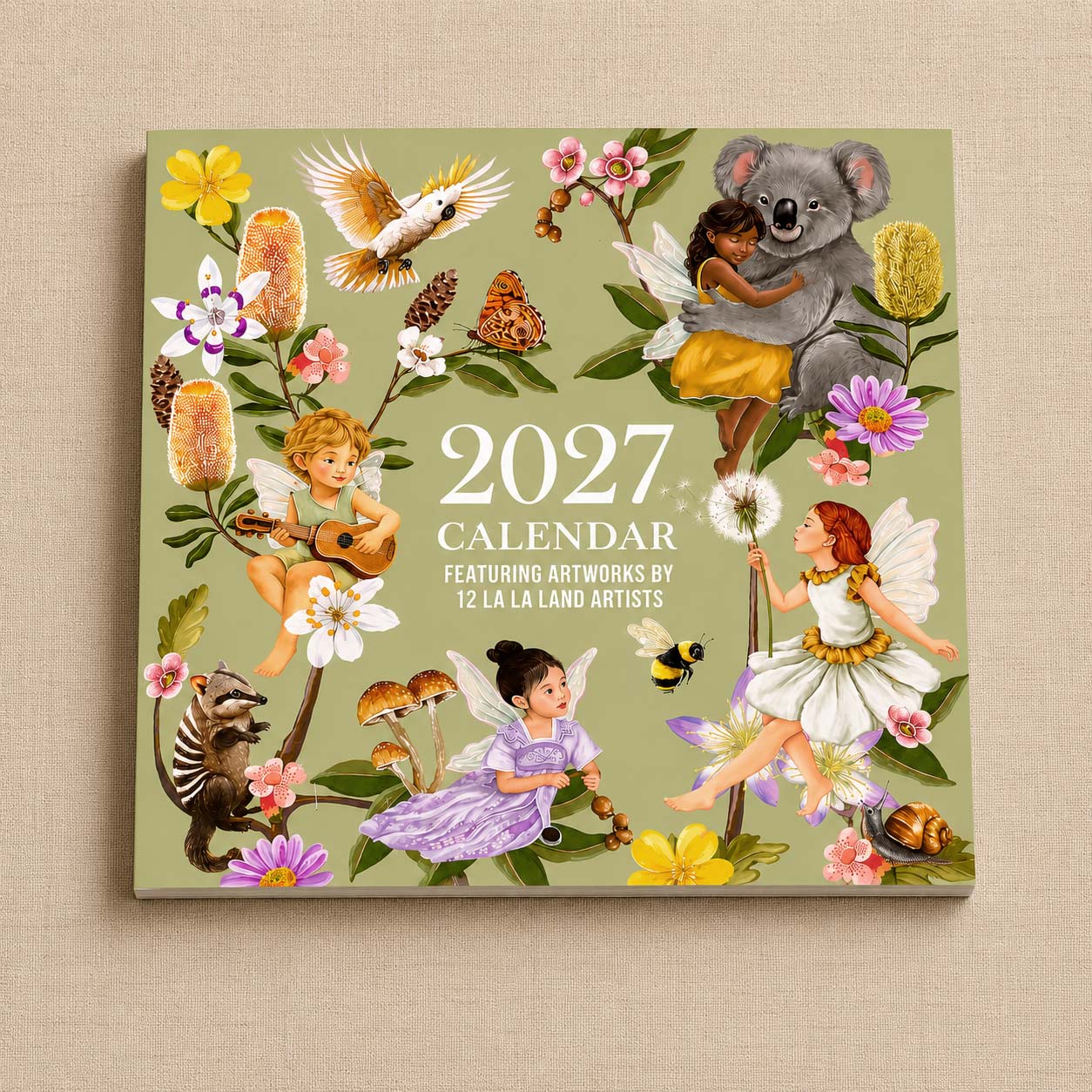 La La Land 2027 Artists Wall Calendar