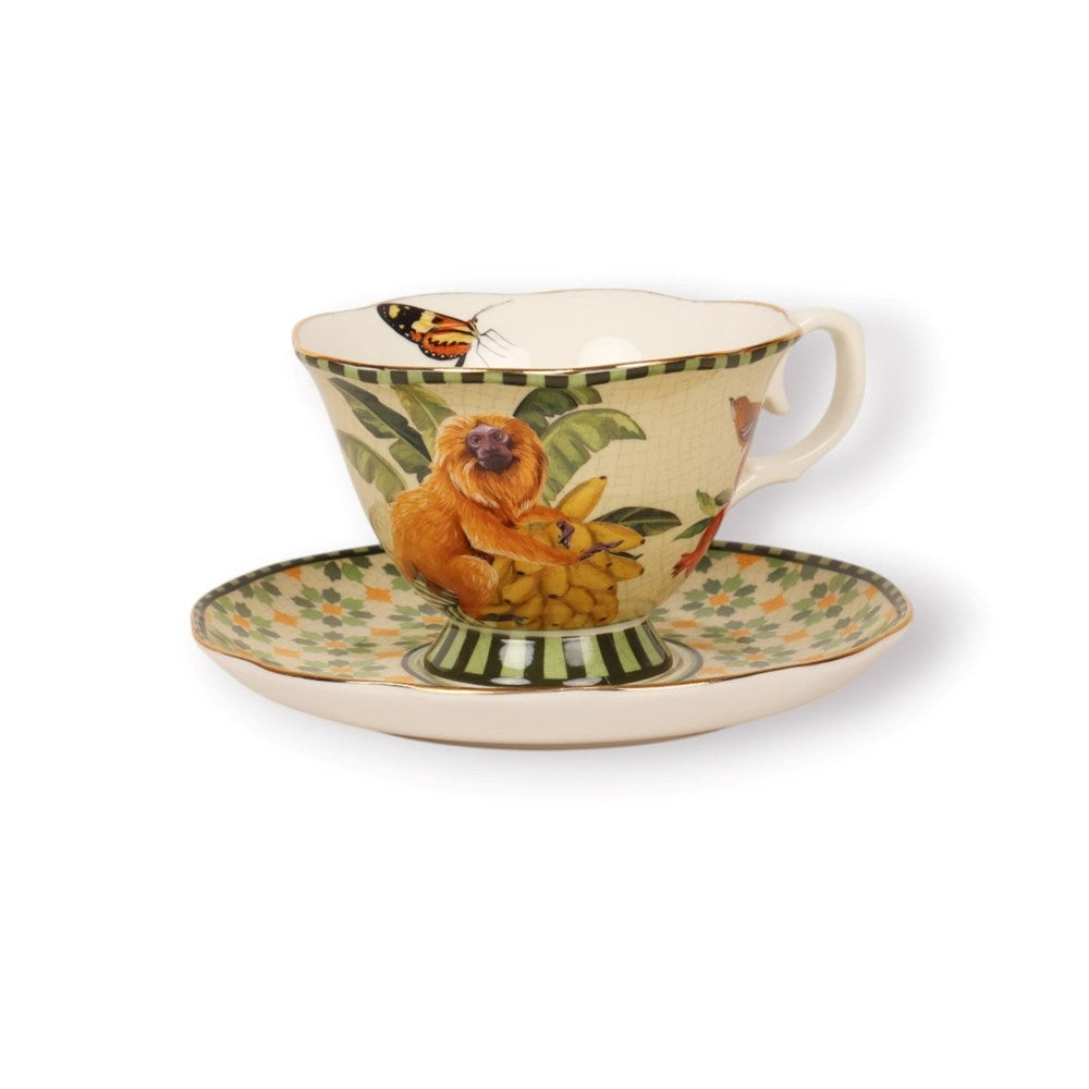 La La Land: Tea Cup & Saucer Brazilian Summer