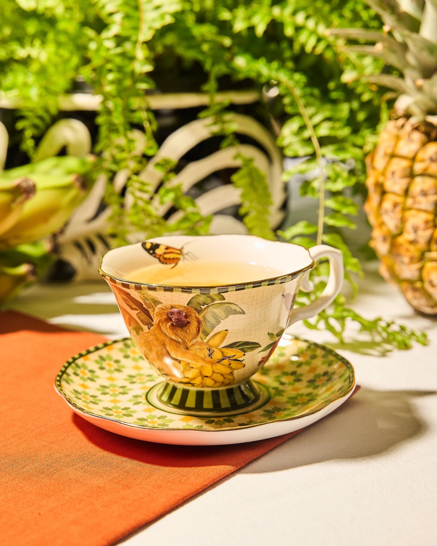 La La Land: Tea Cup & Saucer Brazilian Summer