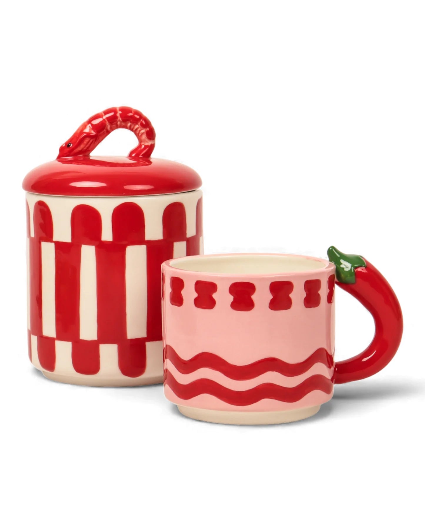 Seaview Stoneware Hot Chilli Mug
