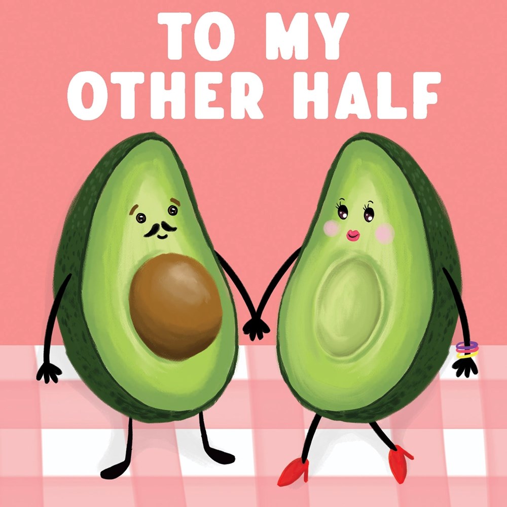 La La Land: Greeting Card Other Half Avocado