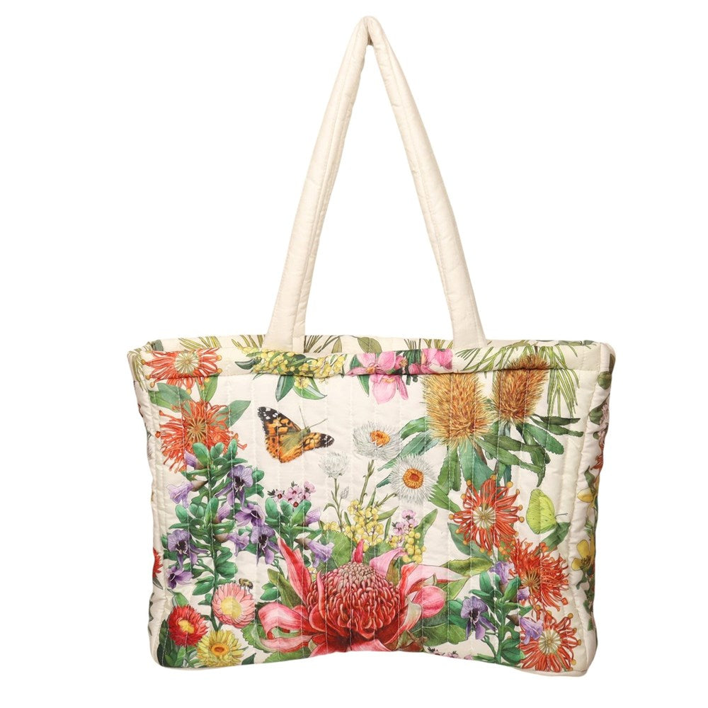 Quilted Comforter Bag Botanical Bloom