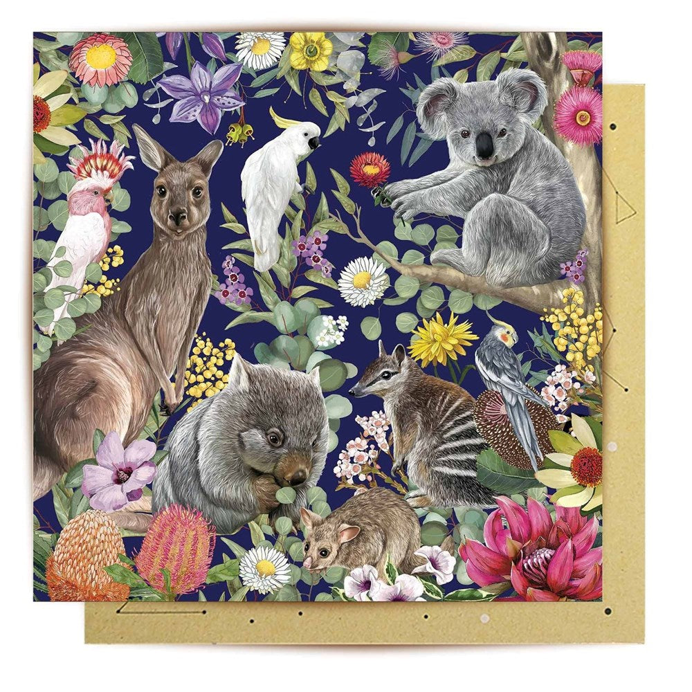Greeting Card Wonders Of Australia