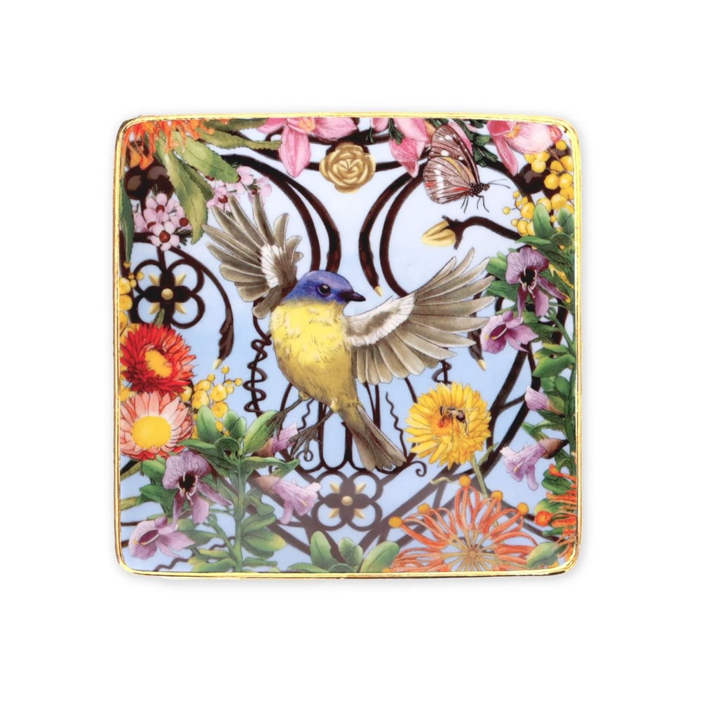 La La Land: Square Trinket Tray Royal Botanic Gardens Victoria