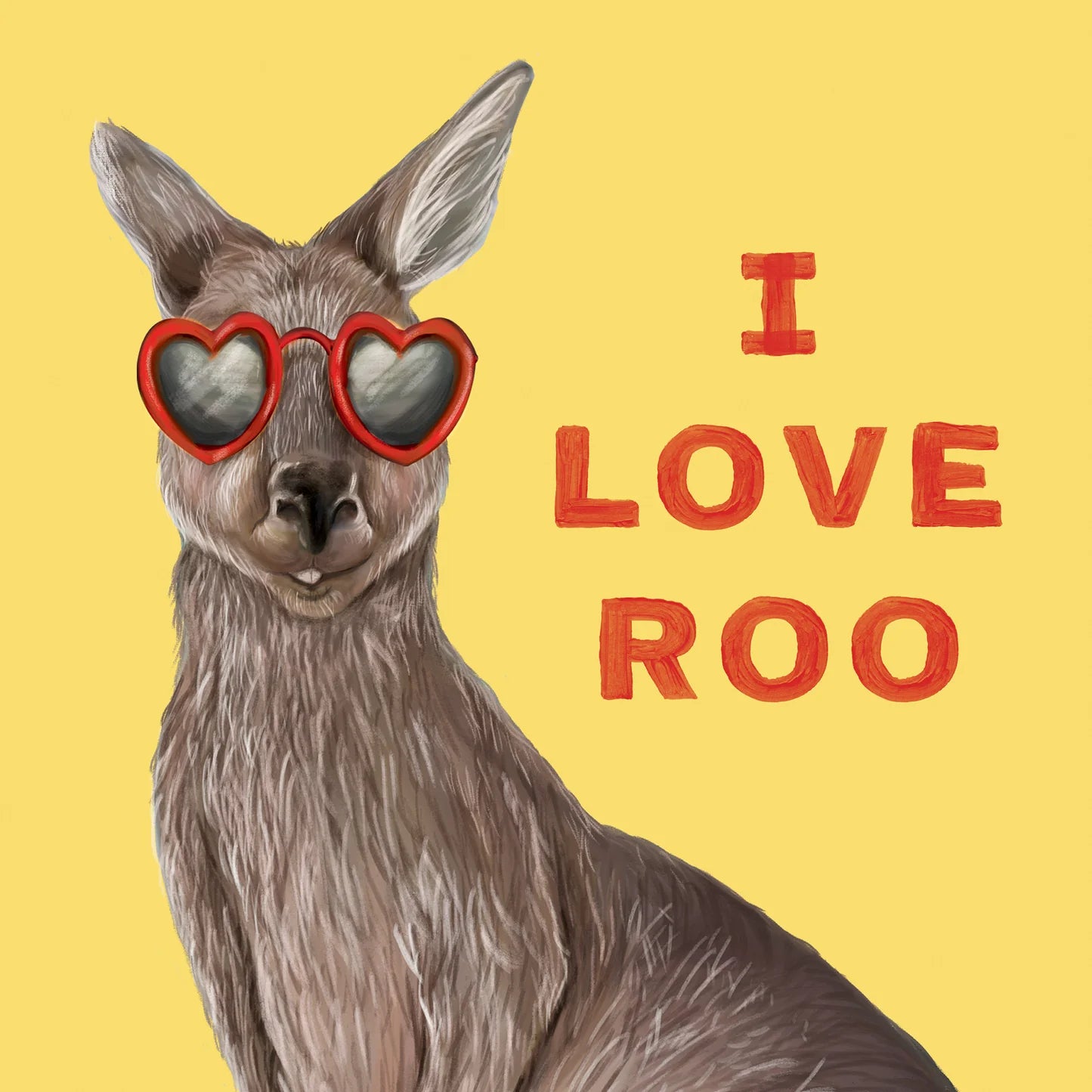 La La Land: Greeting Card I Love Roo