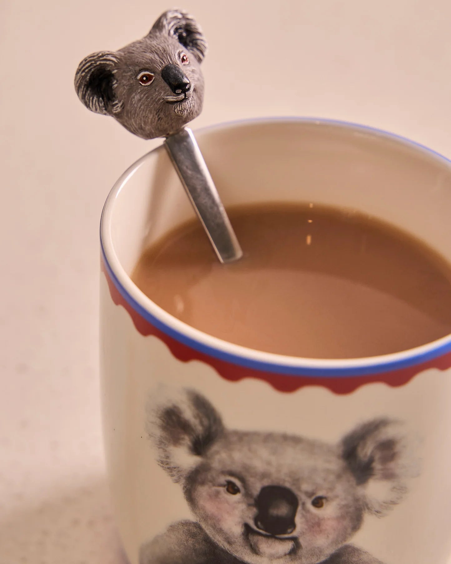 Resin Spoons Aussie Cuties Koala & White Cockatoo