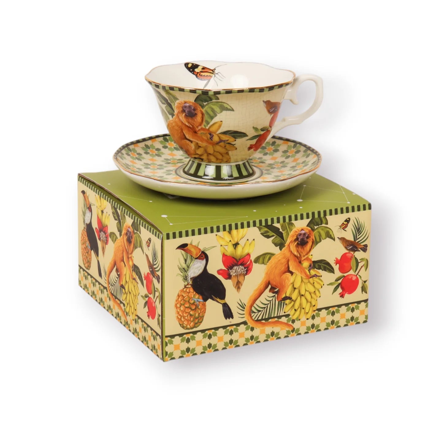 La La Land: Tea Cup & Saucer Brazilian Summer