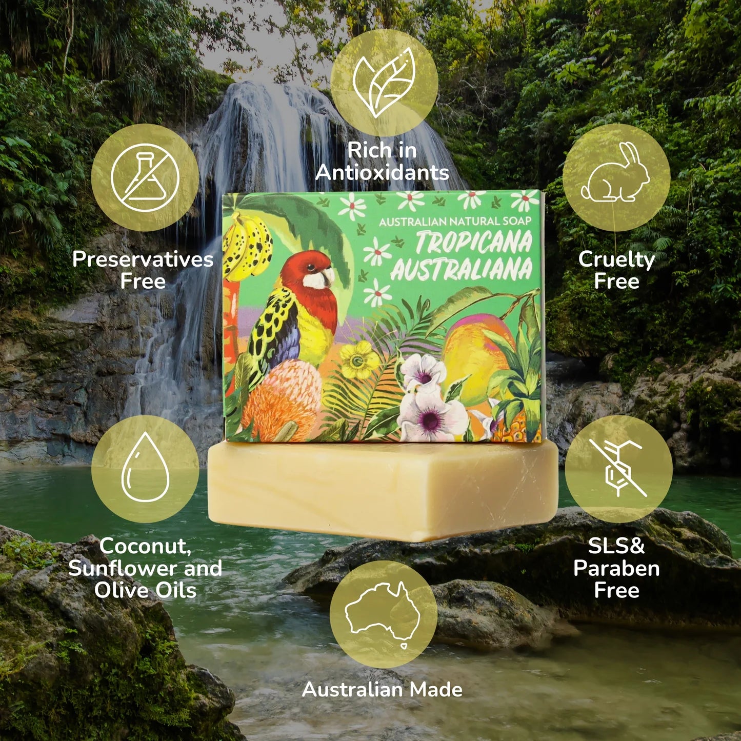 La La Land: Australian Natural Soap Tropicana Australiana