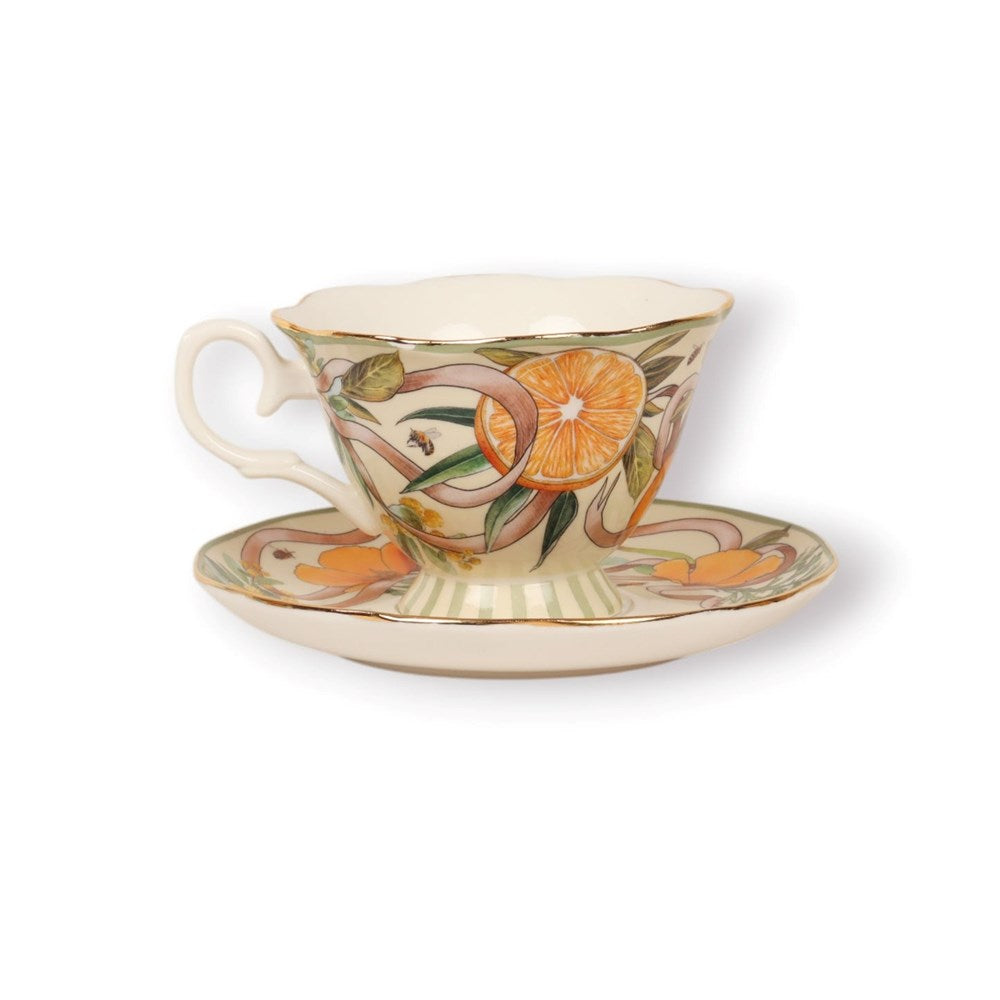 La La Land: Tea Cup & Saucer Golden Hour
