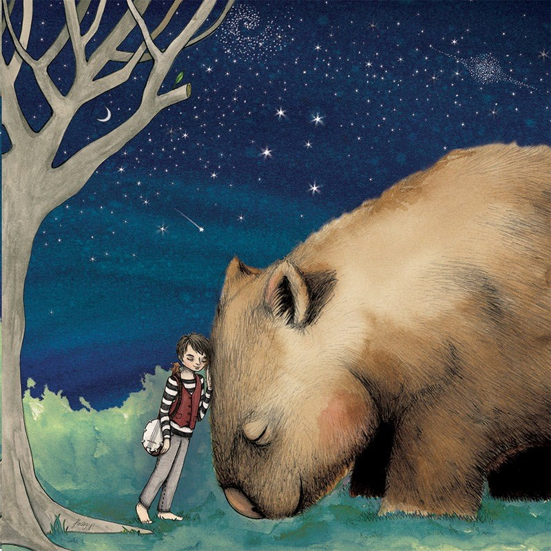 La La Land: Greeting Card Giant Wombat Boy