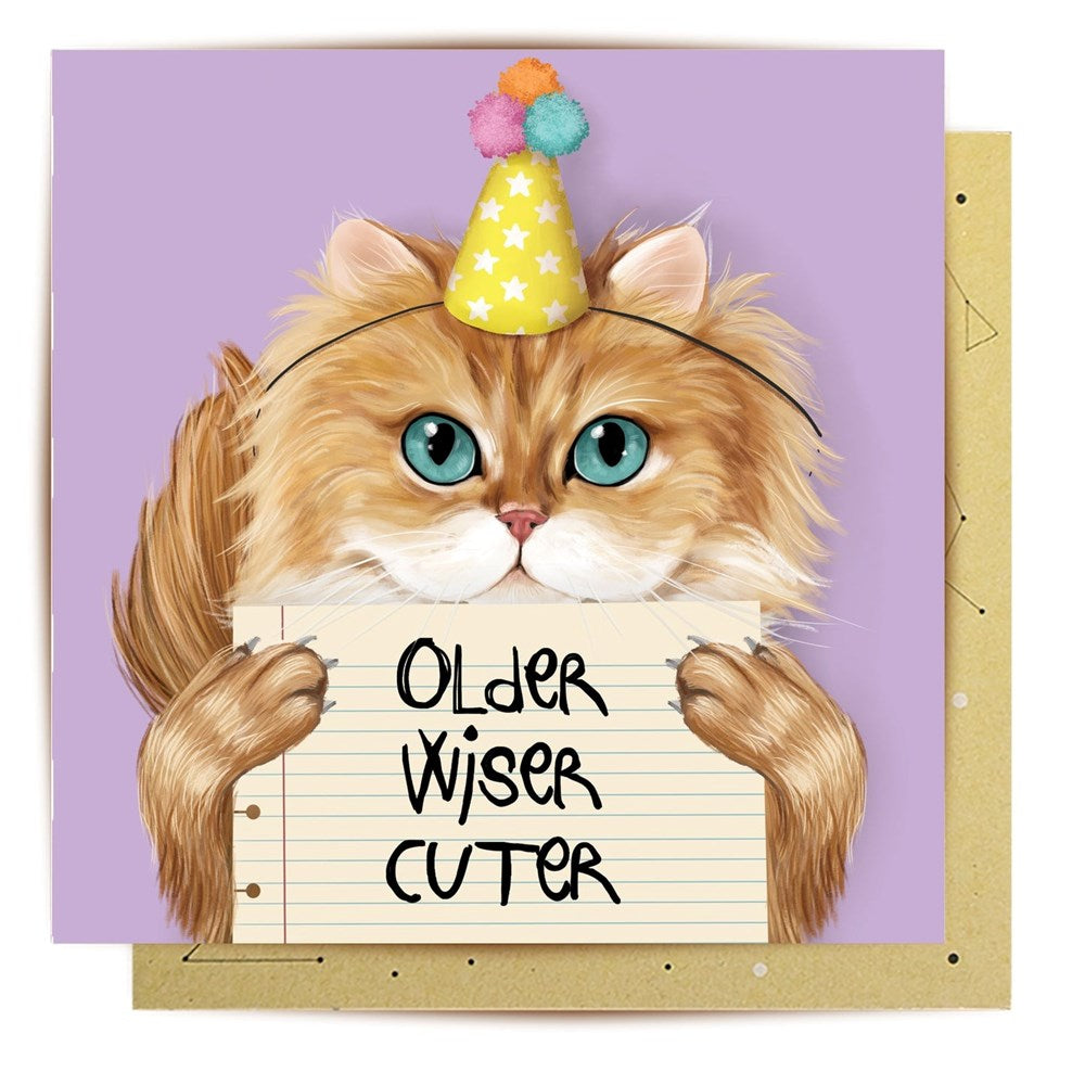 La La Land: Greeting Card Older Wiser Cuter