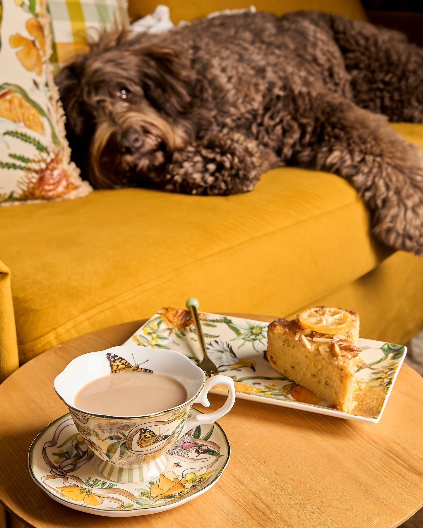 La La Land: Tea Cup & Saucer Golden Hour