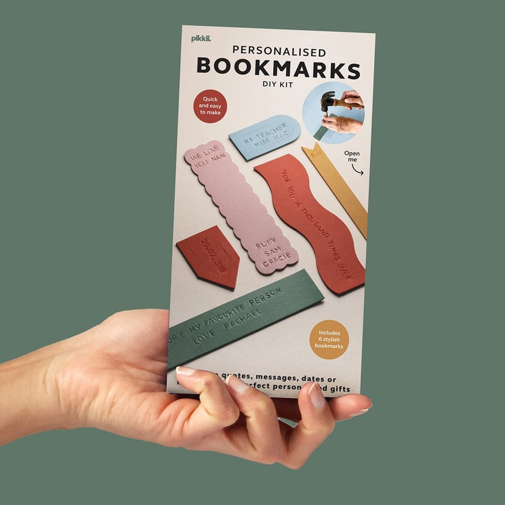 Pikkii: Bookmarks Personalised Diy Kit