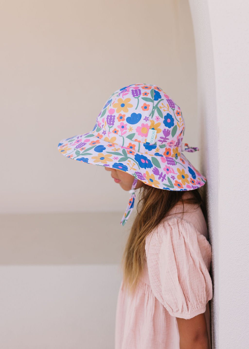 Acorn Petal Pop Wide Brim Sunhat