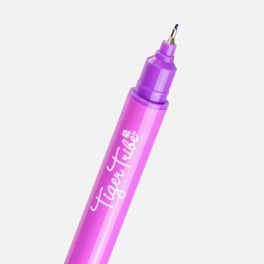 Tiger Tribe Roller Pattern Pens - Set Of 6