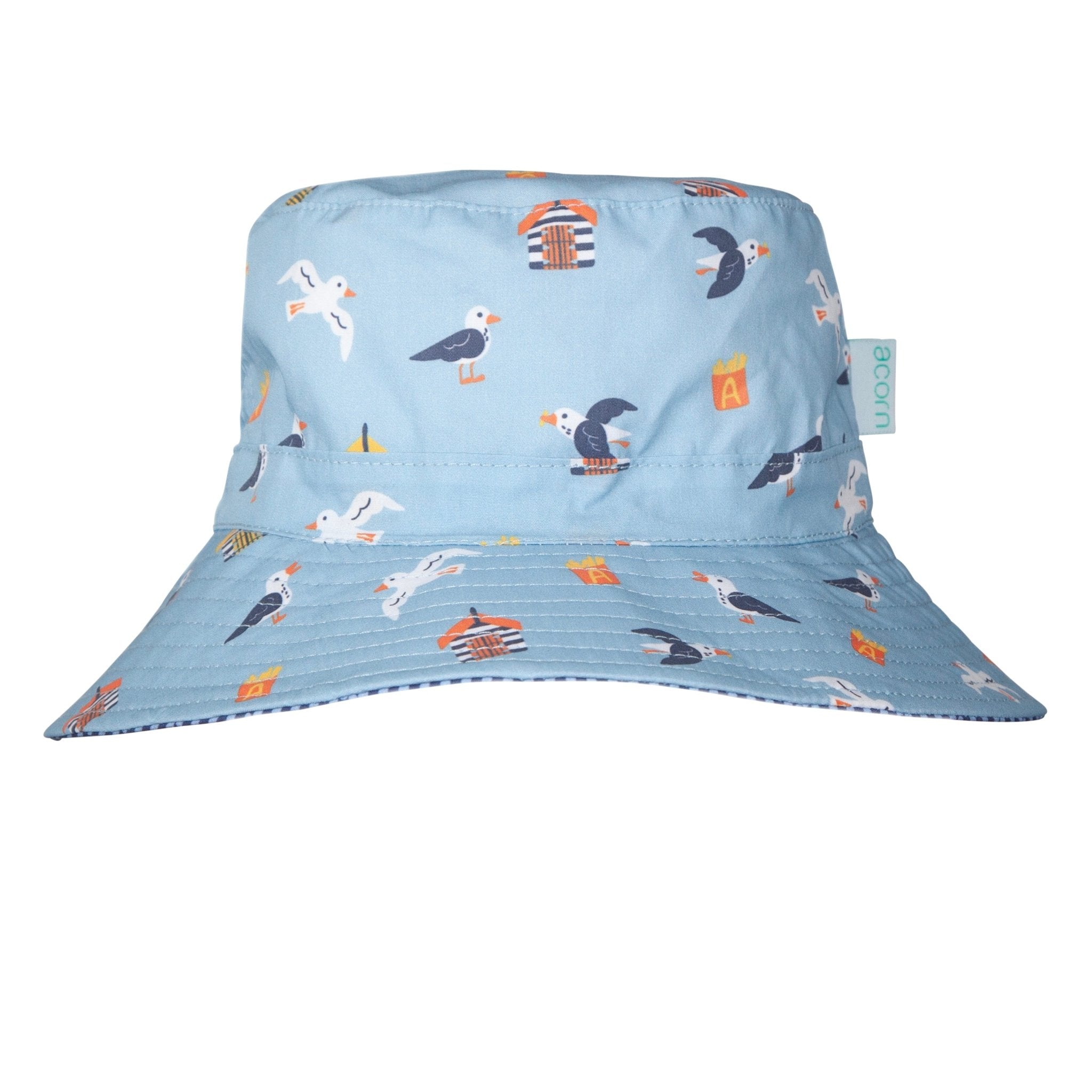 Acorn Kids Seagulls Wide Brim Bucket Hat