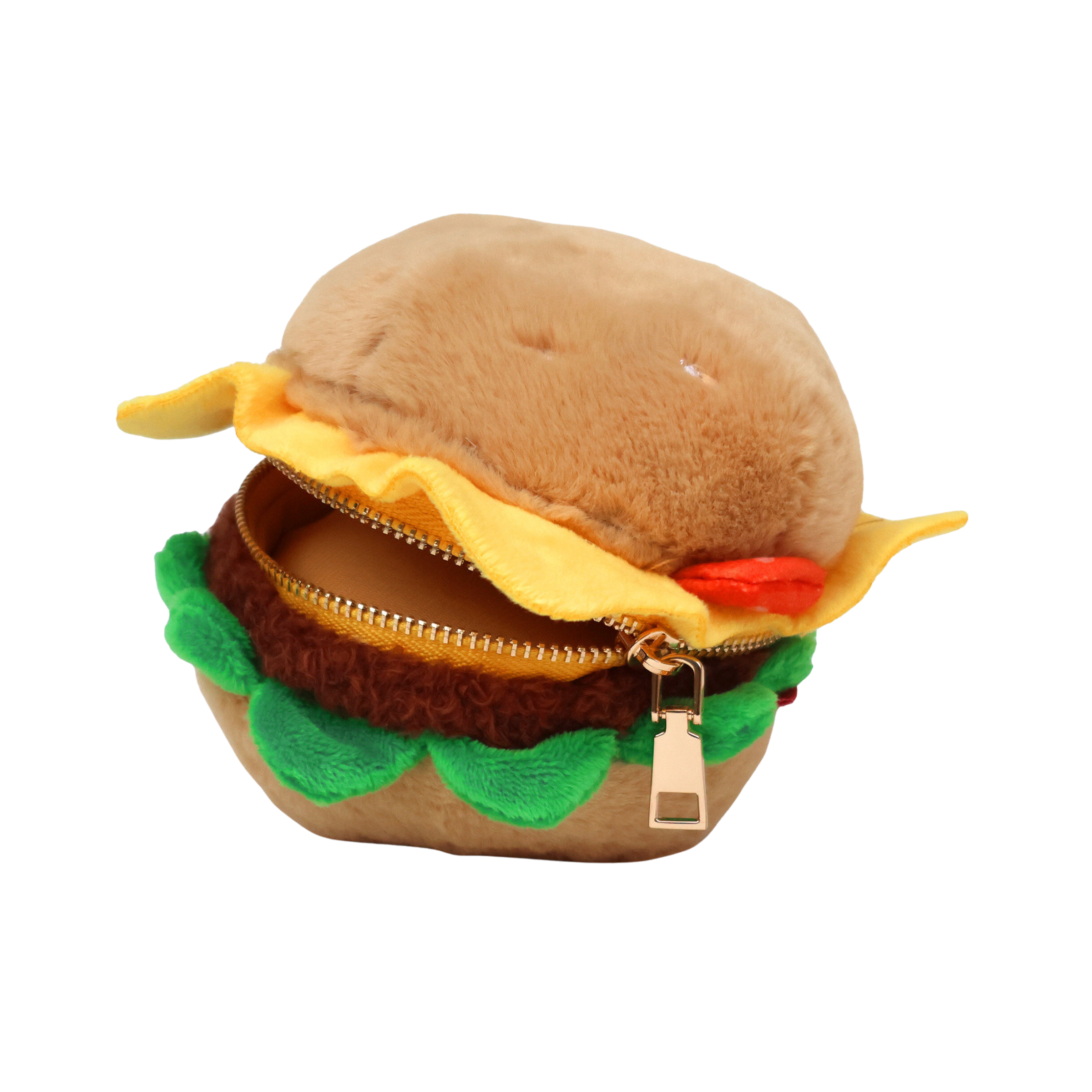 Suck UK Burger Plush Zip Case
