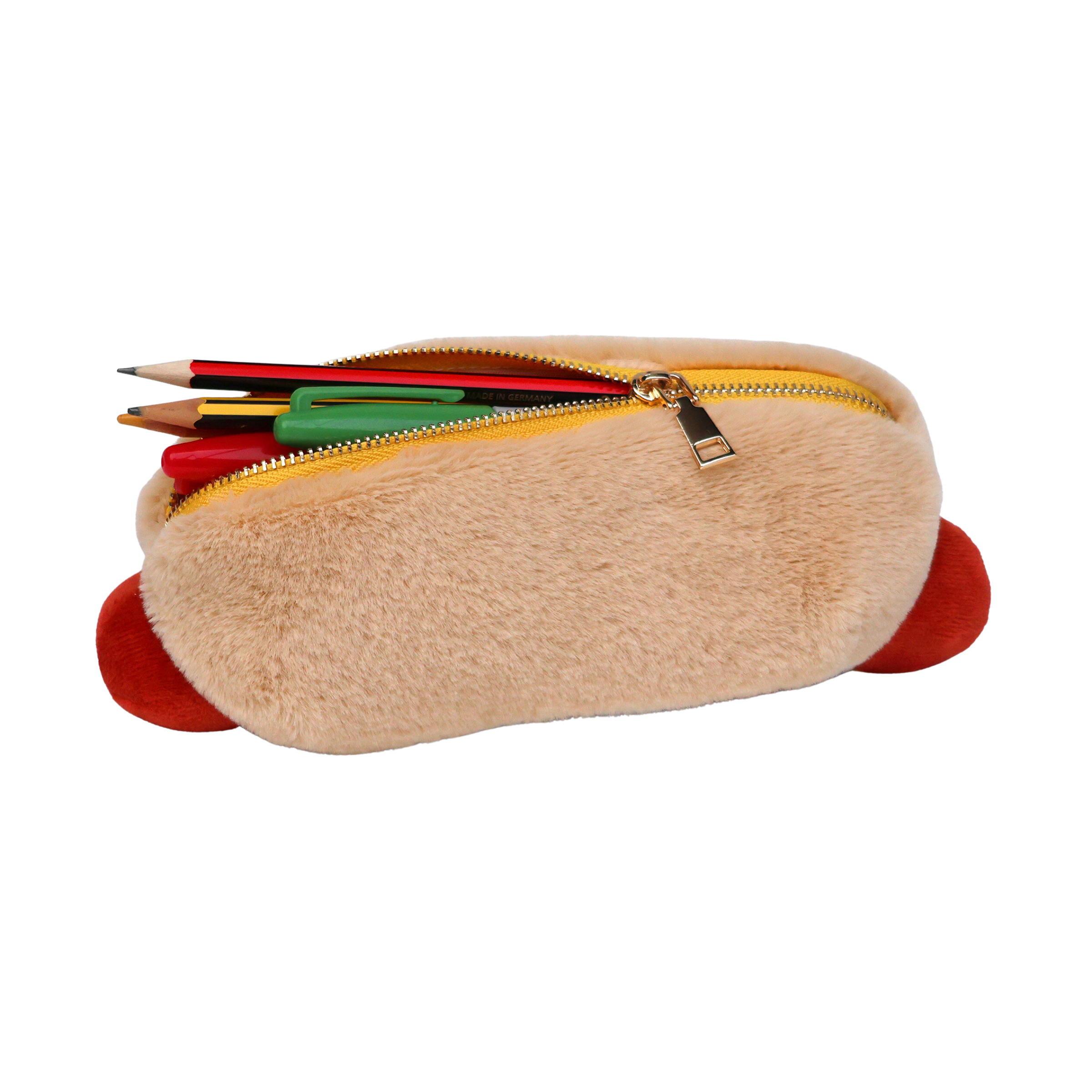 Suck UK Hot Dog Plush Zip Case