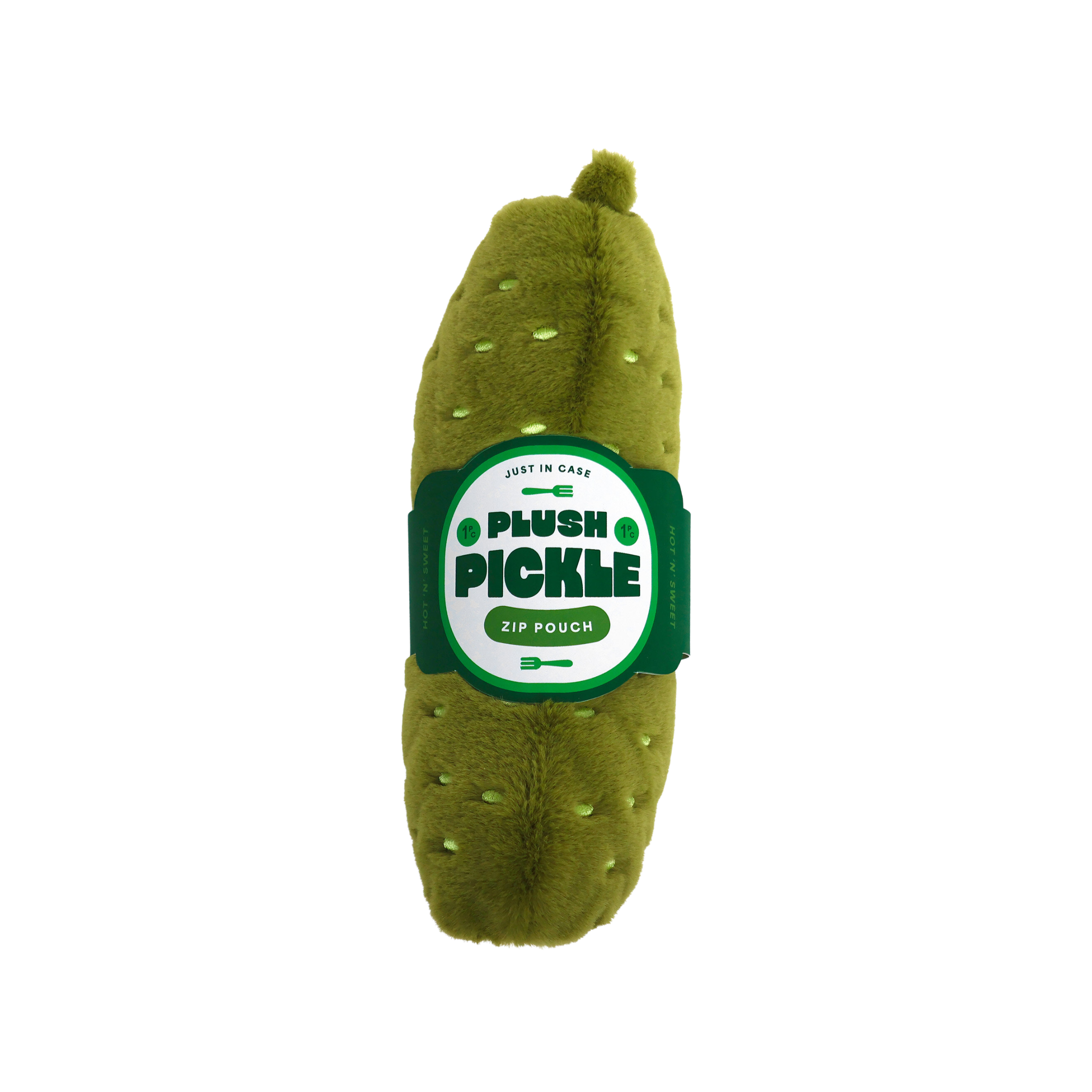 Suck UK Pickle Plush Zip Case