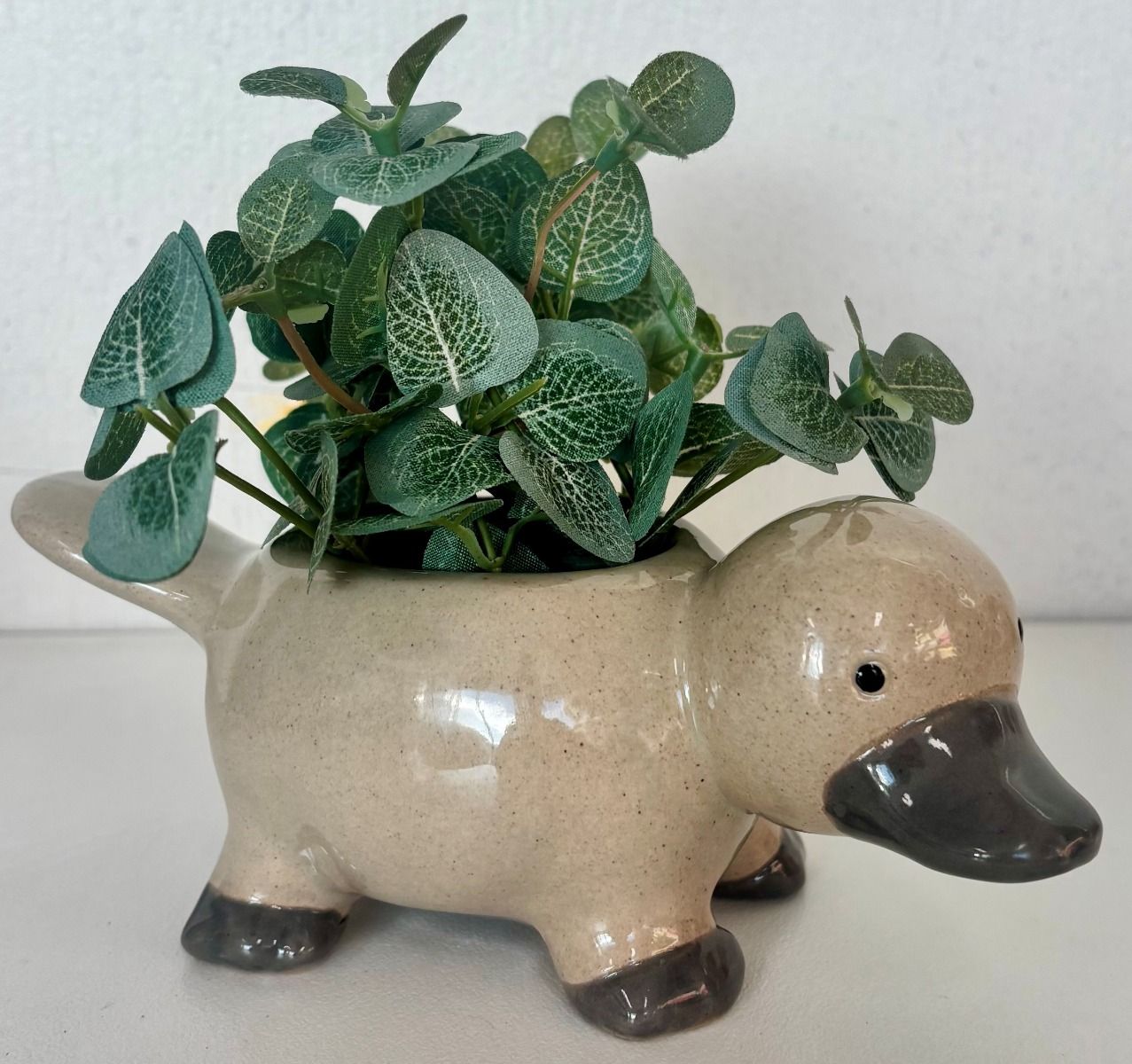 Urban Products Platypus Planter - Brown 15cm