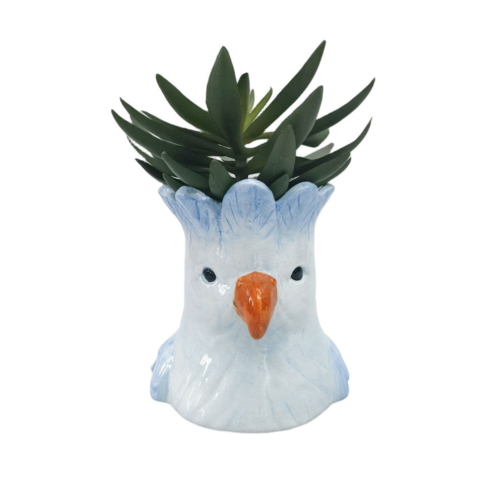 Urban products: Perdy Parrot Planter Blue