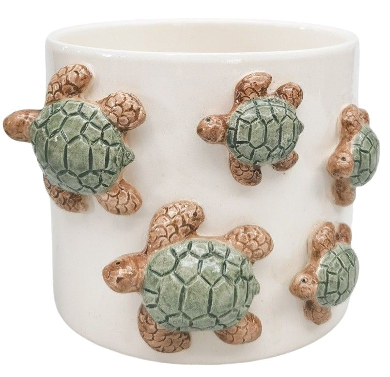 Urban products: Family of Turtle Planter Green