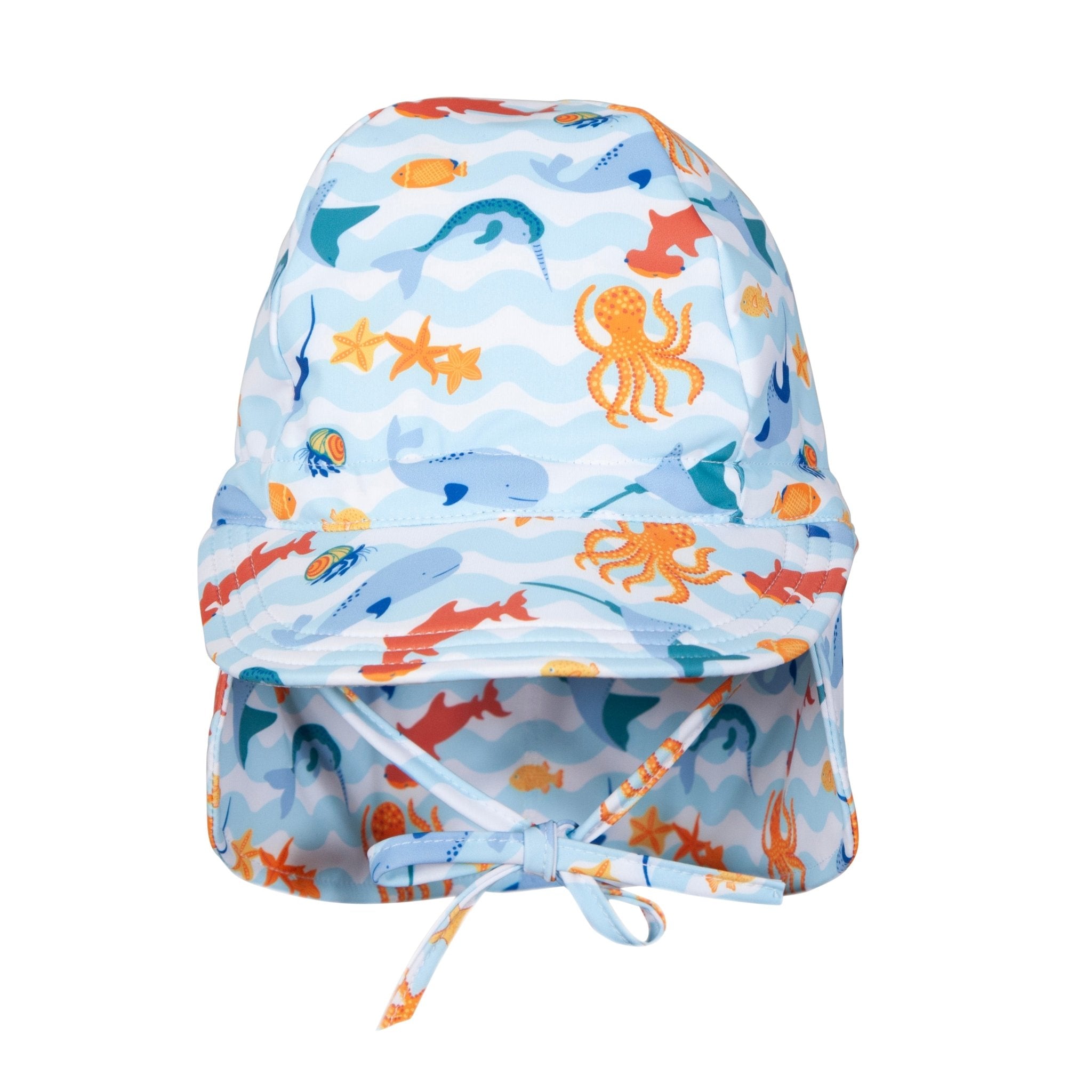 Acorn Kids Under The Sea Swim Flap Cap