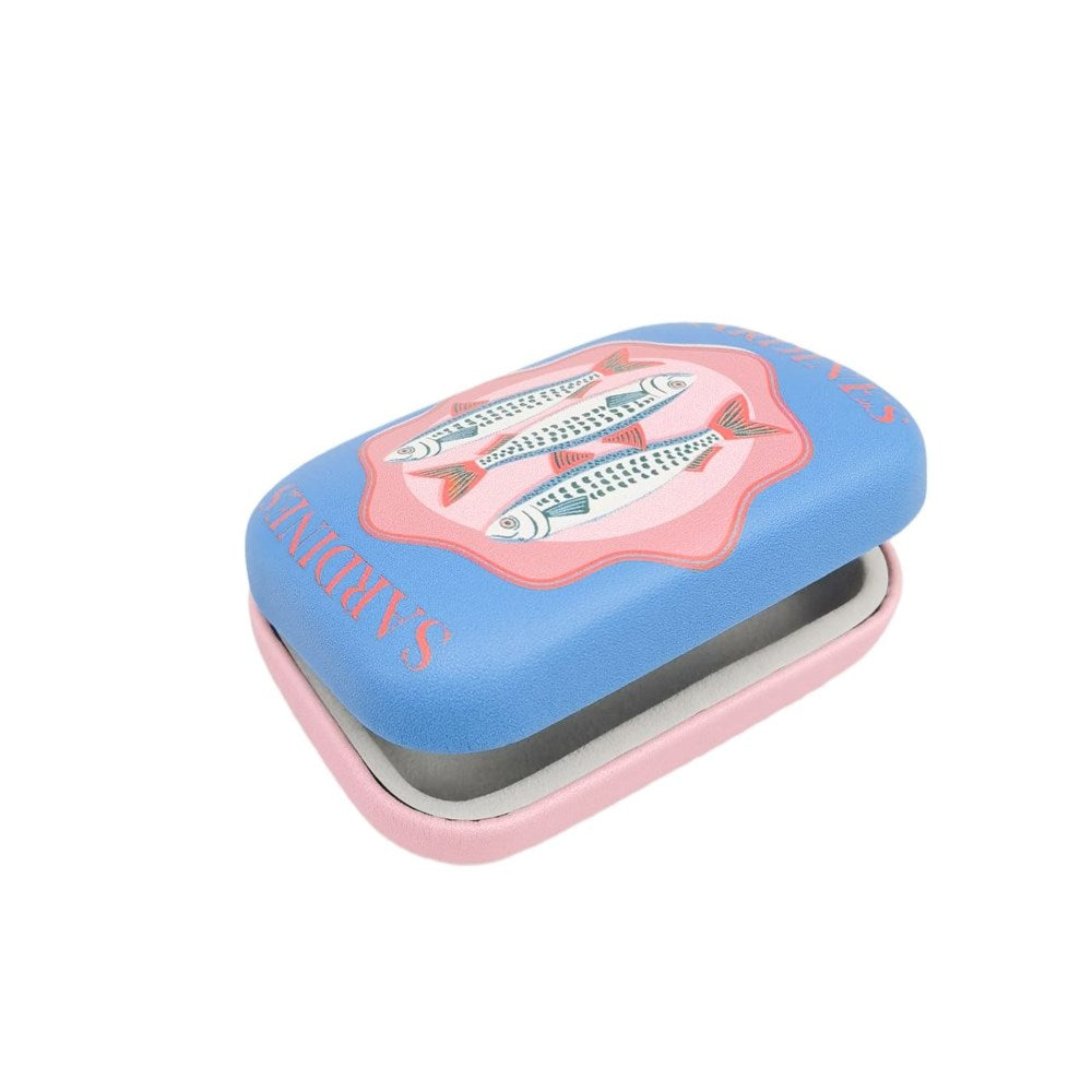 Sardines Mini Travel Case Blue