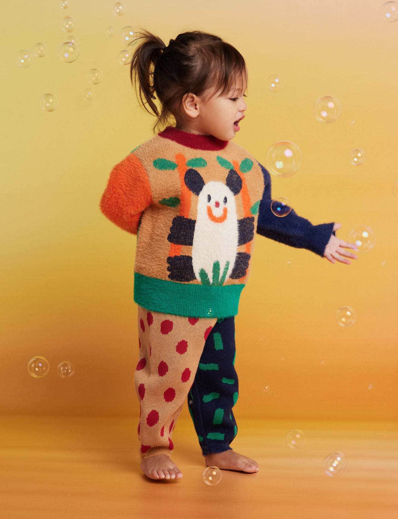 Halcyon Nights Zoo Crew Fluffy Knit Jumper