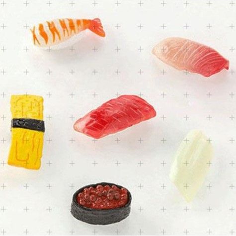 Mini Magnets Set: Sushi 6pk