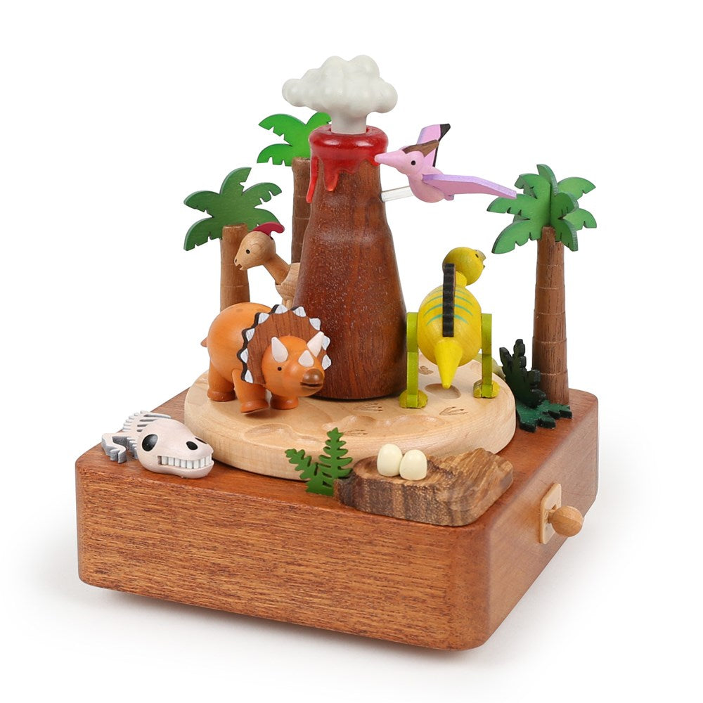Wooderful Life Music Box - Dinosaur Volcano