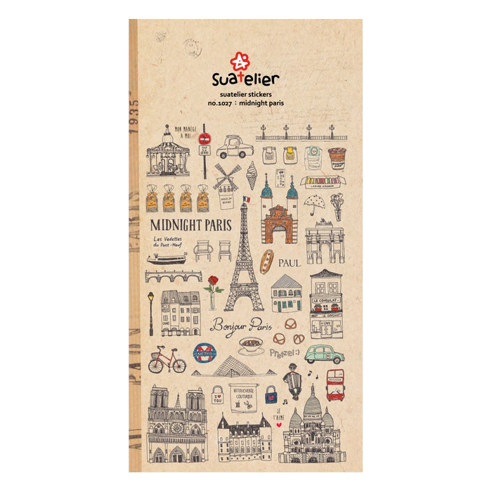 Stickers: Midnight Paris