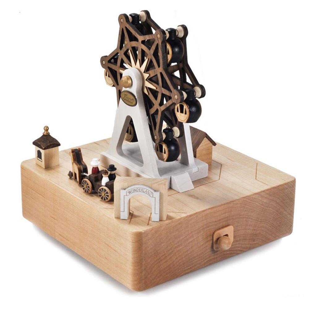 Wooderful Life Music Box - Amusement Park Ferris Wheel