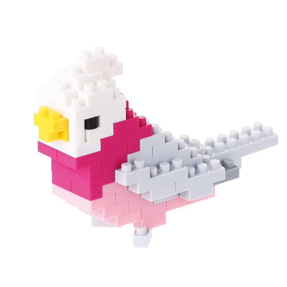 Nanoblock Galah Building Set - 70 Pieces