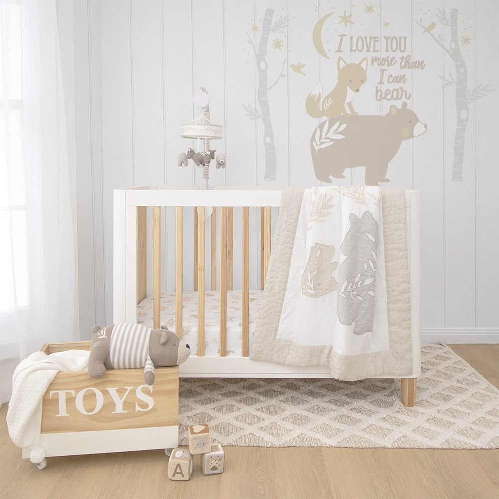 Lolli Living: Character Knit Cushion Bosco Bear