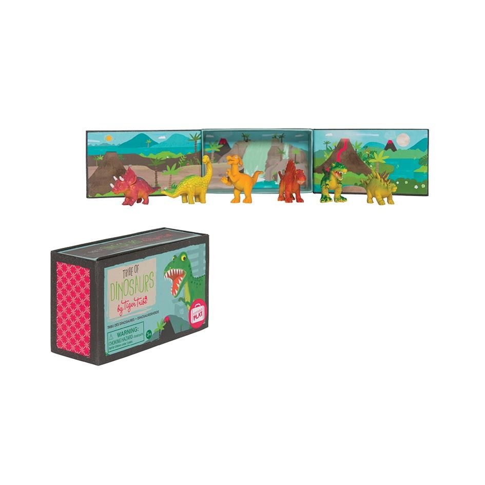 Tiger Tribe Dinosaurs Portable Play Set
