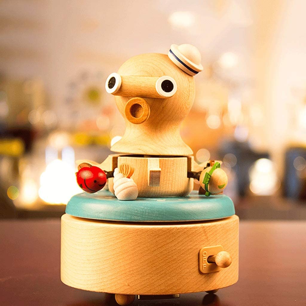 Wooderful Life Music Box - Happy Octopus