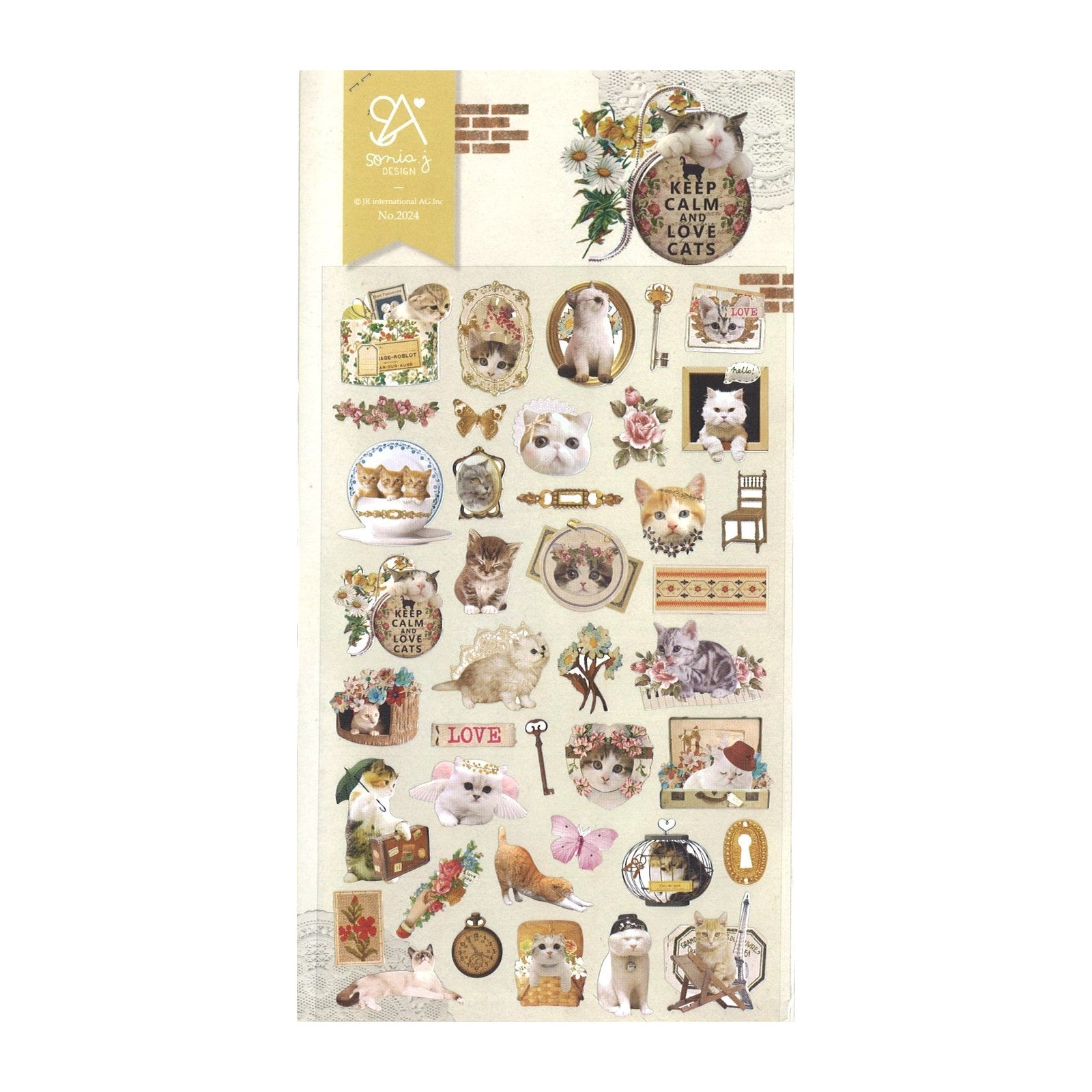 Stickers: Lovely Cats