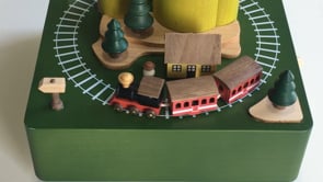 Wooderful Life Music Box - Cave & Train