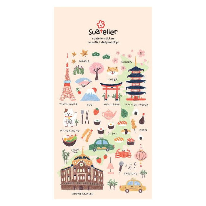 Stickers: Daily in Tokyo