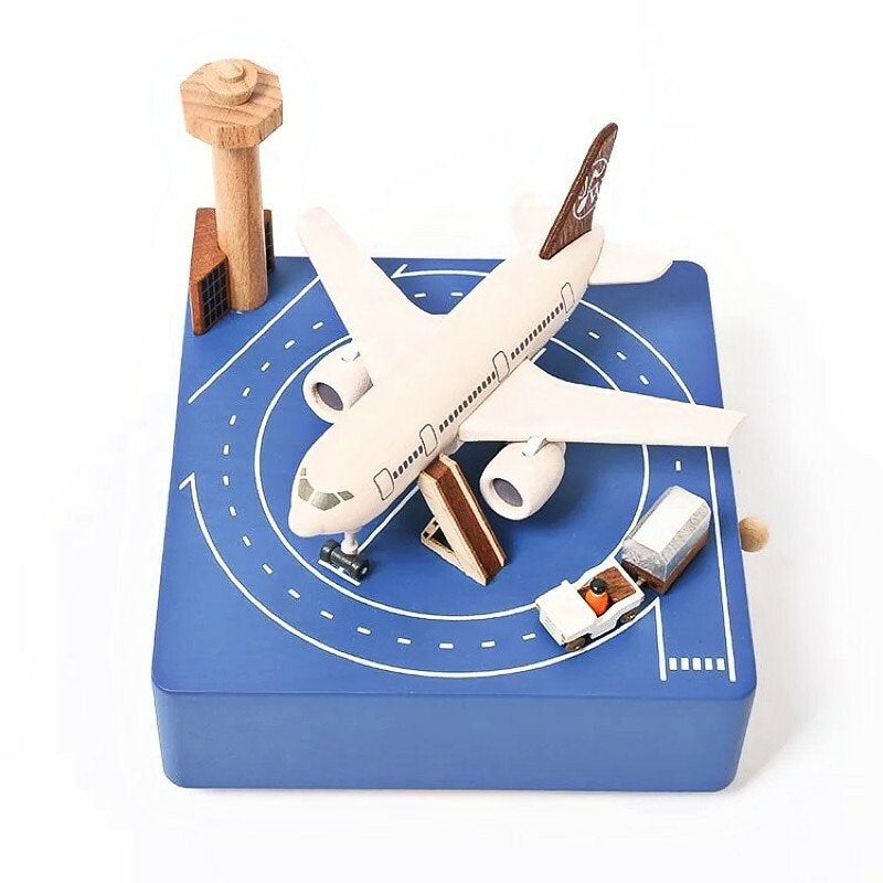 Wooderful Life Music Box - Airport Apron