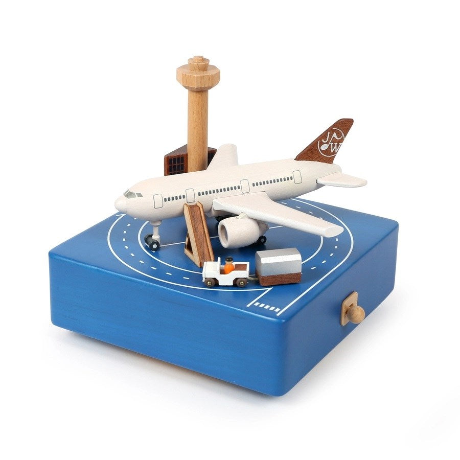 Wooderful Life Music Box - Airport Apron